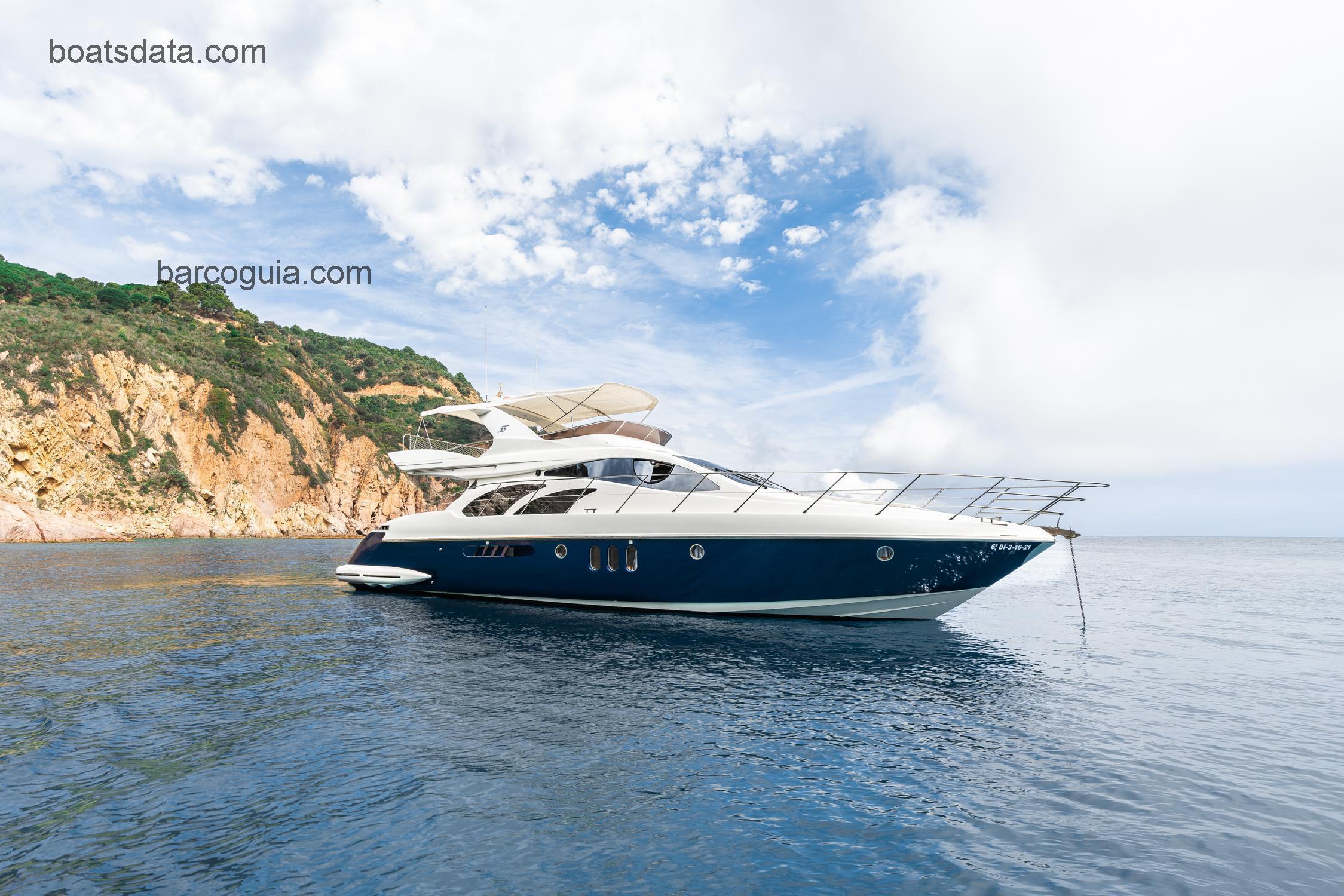 Azimut 55 ficha tecnica 