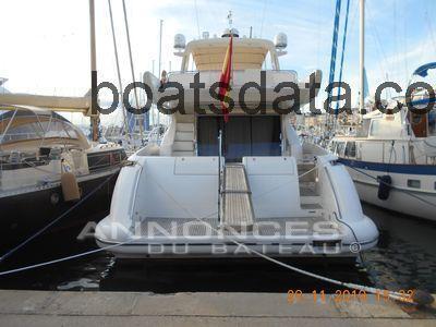 Azimut 62 Fly ficha tecnica