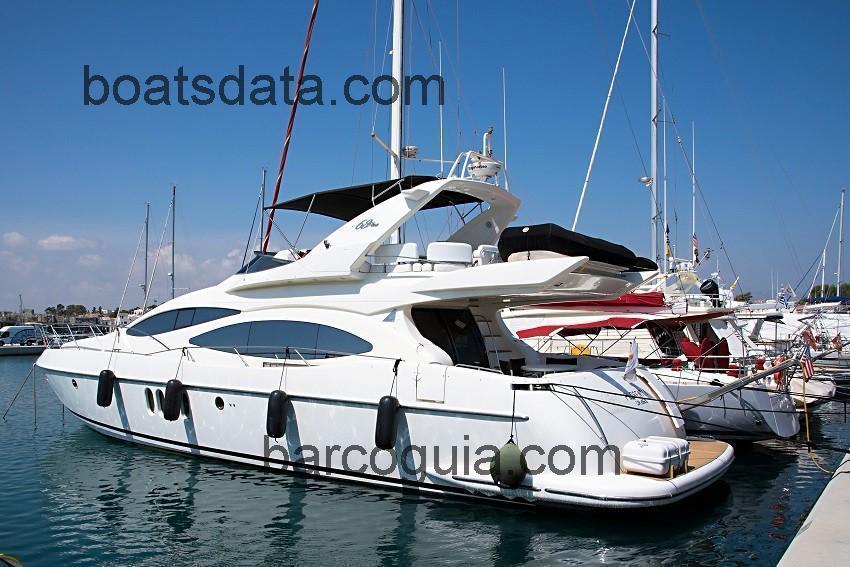 Azimut 68 Plus ficha tecnica