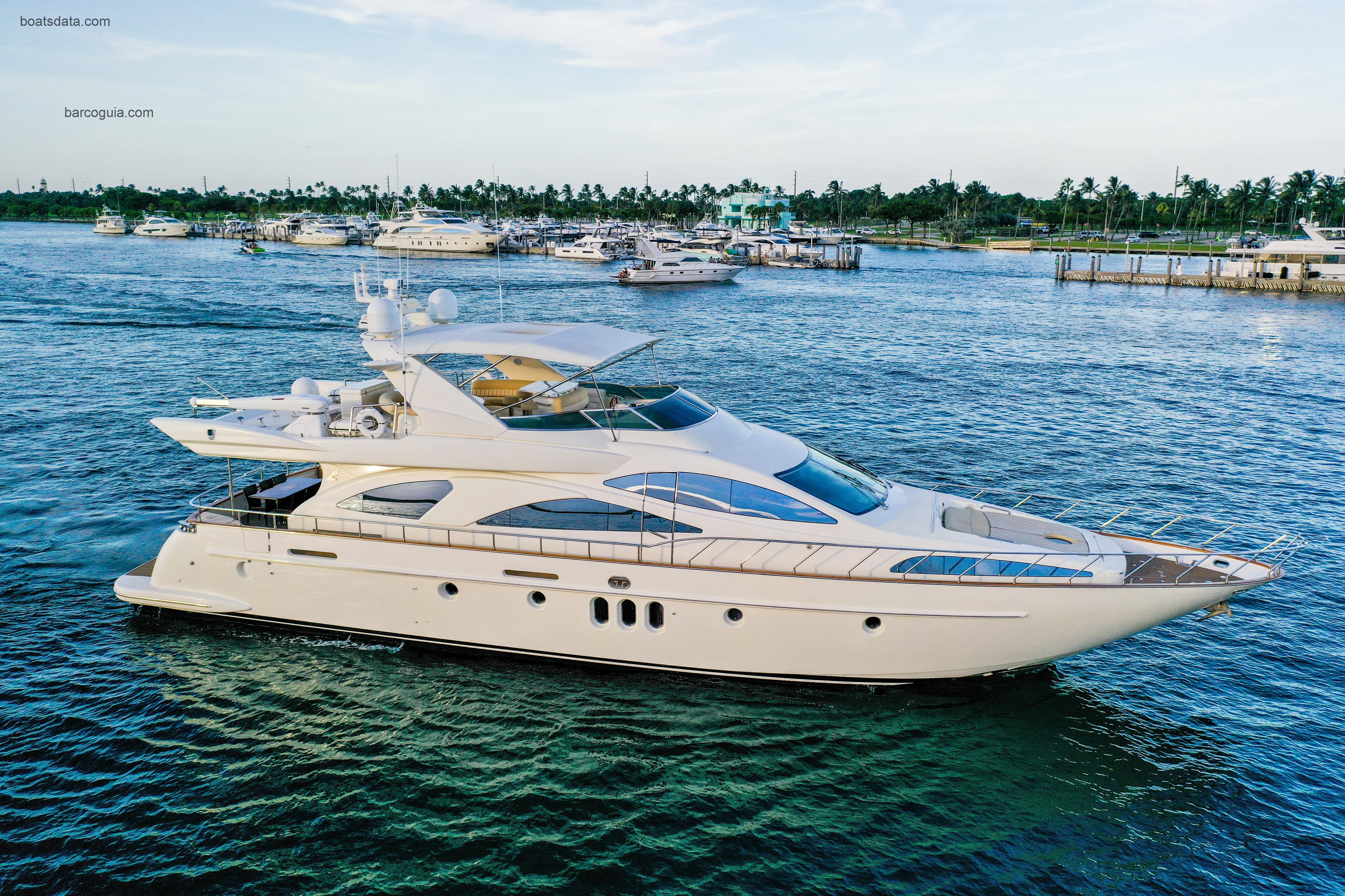 Azimut 80 ficha tecnica