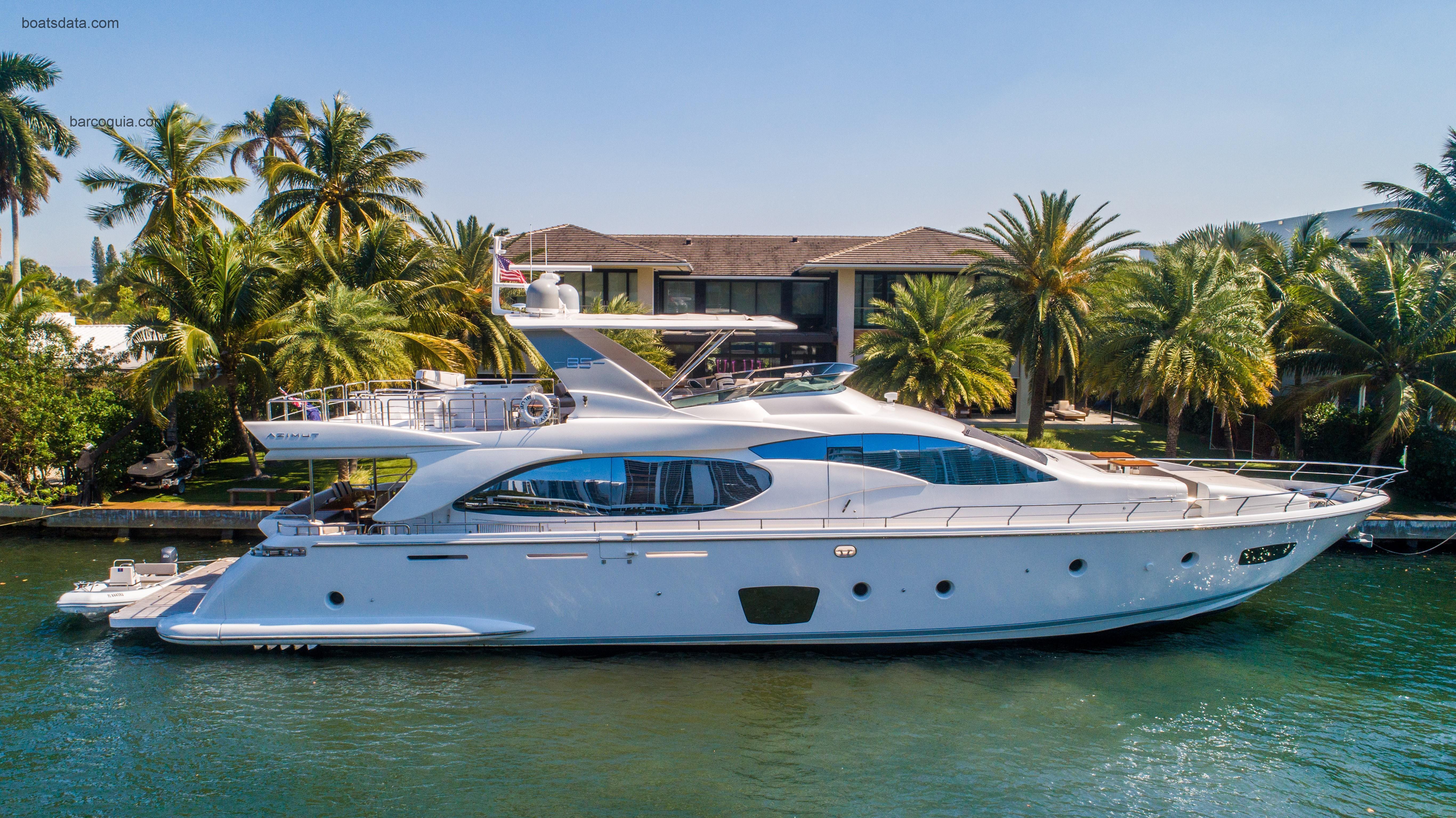 Azimut Flybridge ficha tecnica