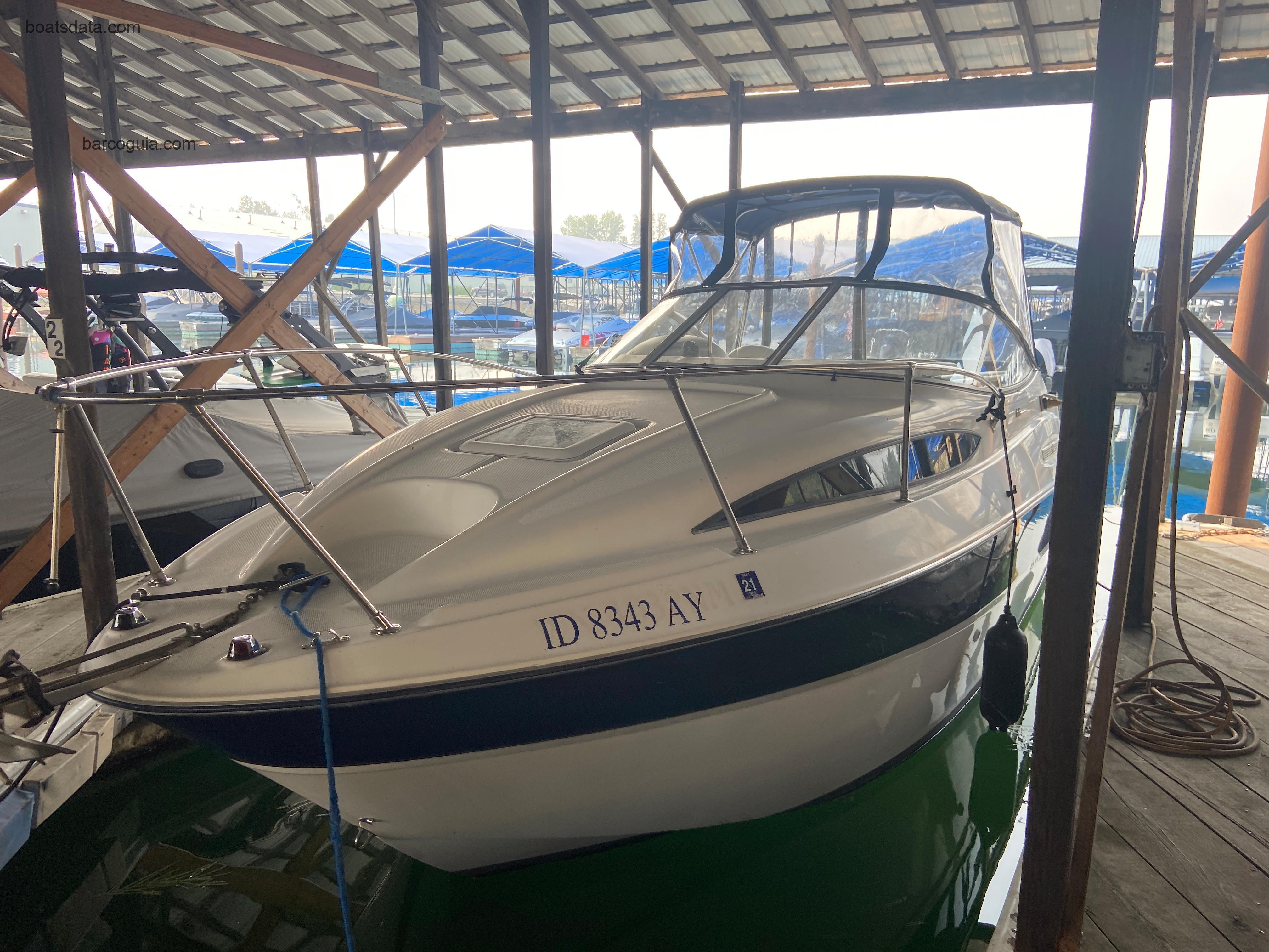 Bayliner 245 avaliação e ficha técnica
