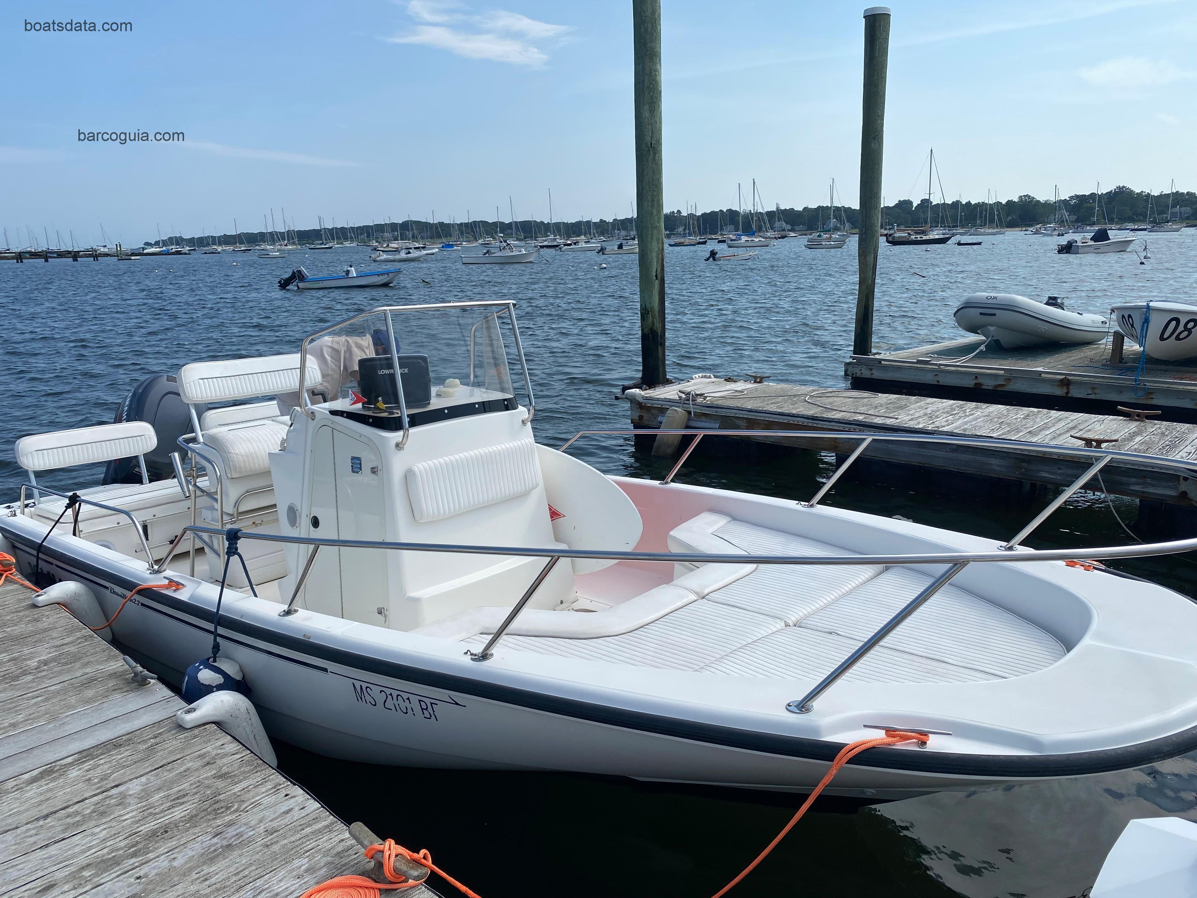 Boston Whaler Dauntless 22 ficha tecnica