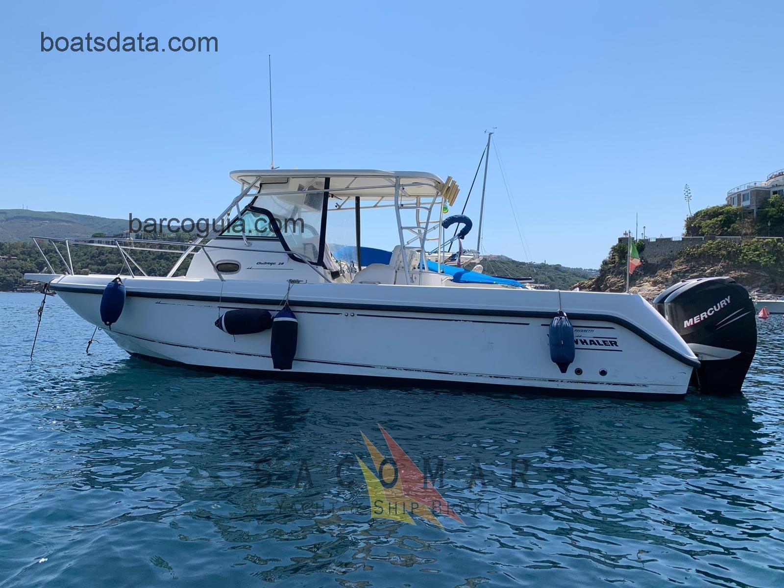 Boston Whaler Outrage 28 avaliação e ficha técnica