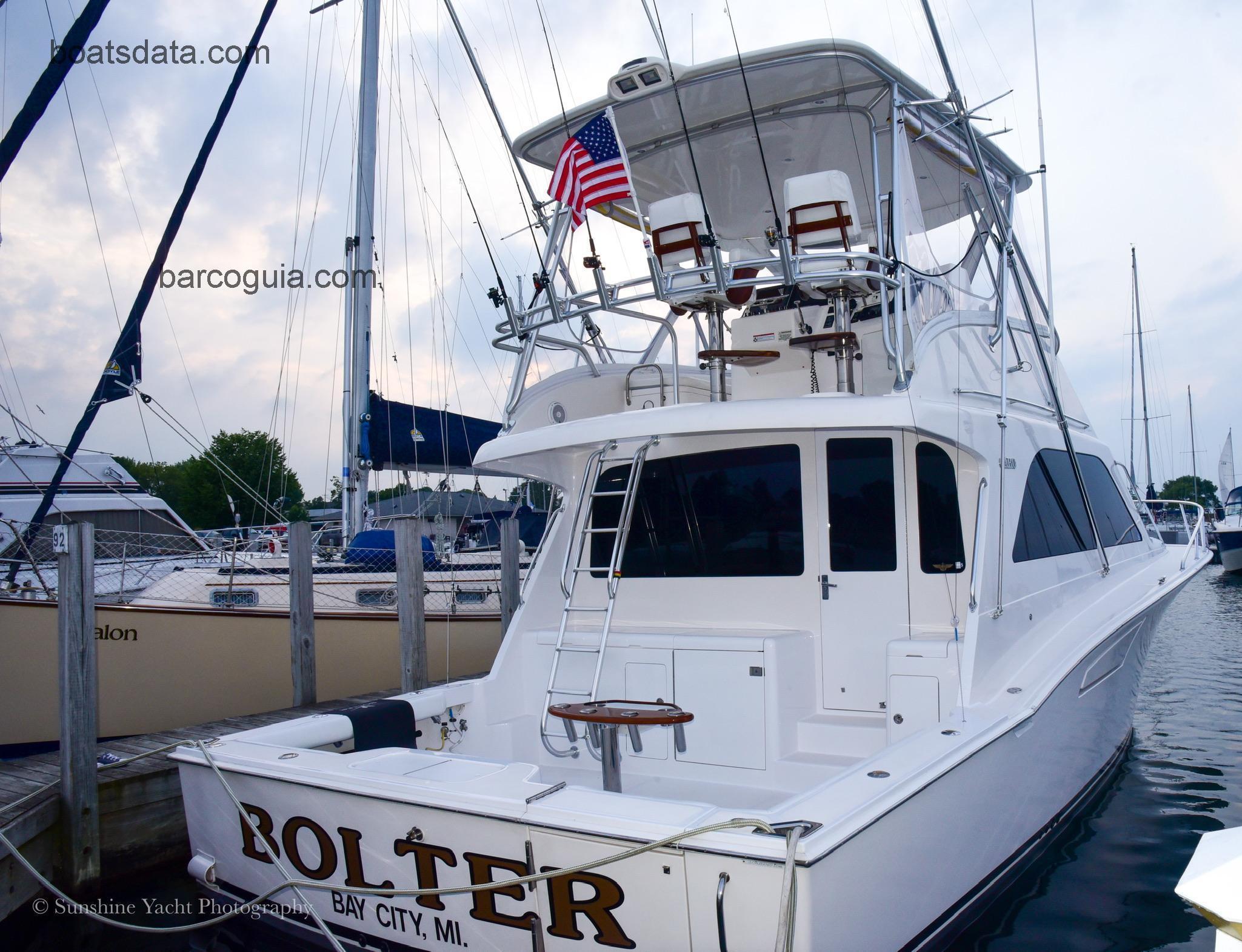 Cabo 40 Flybridge ficha tecnica