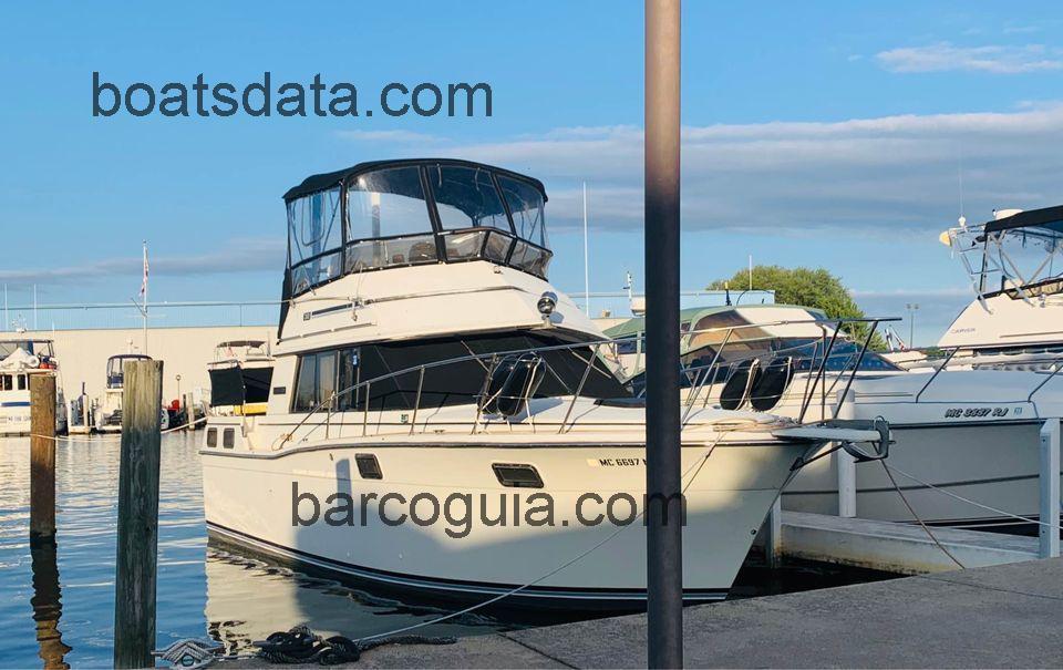 Carver 32 Aft Cabin ficha tecnica 