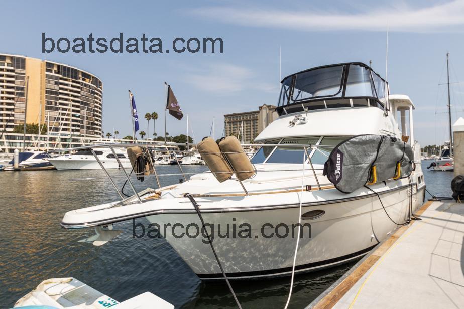 Carver 355 Aft Cabin ficha tecnica 