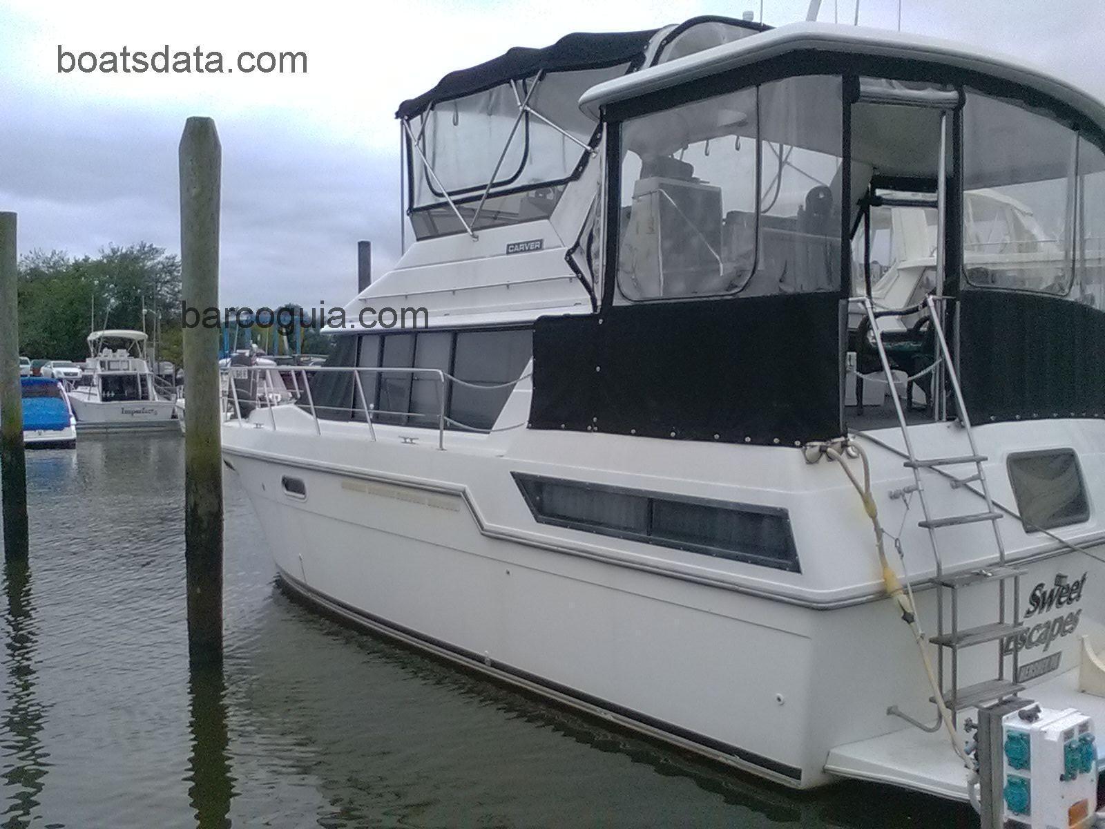 Carver 38 Aft Cabin avaliação e ficha técnica