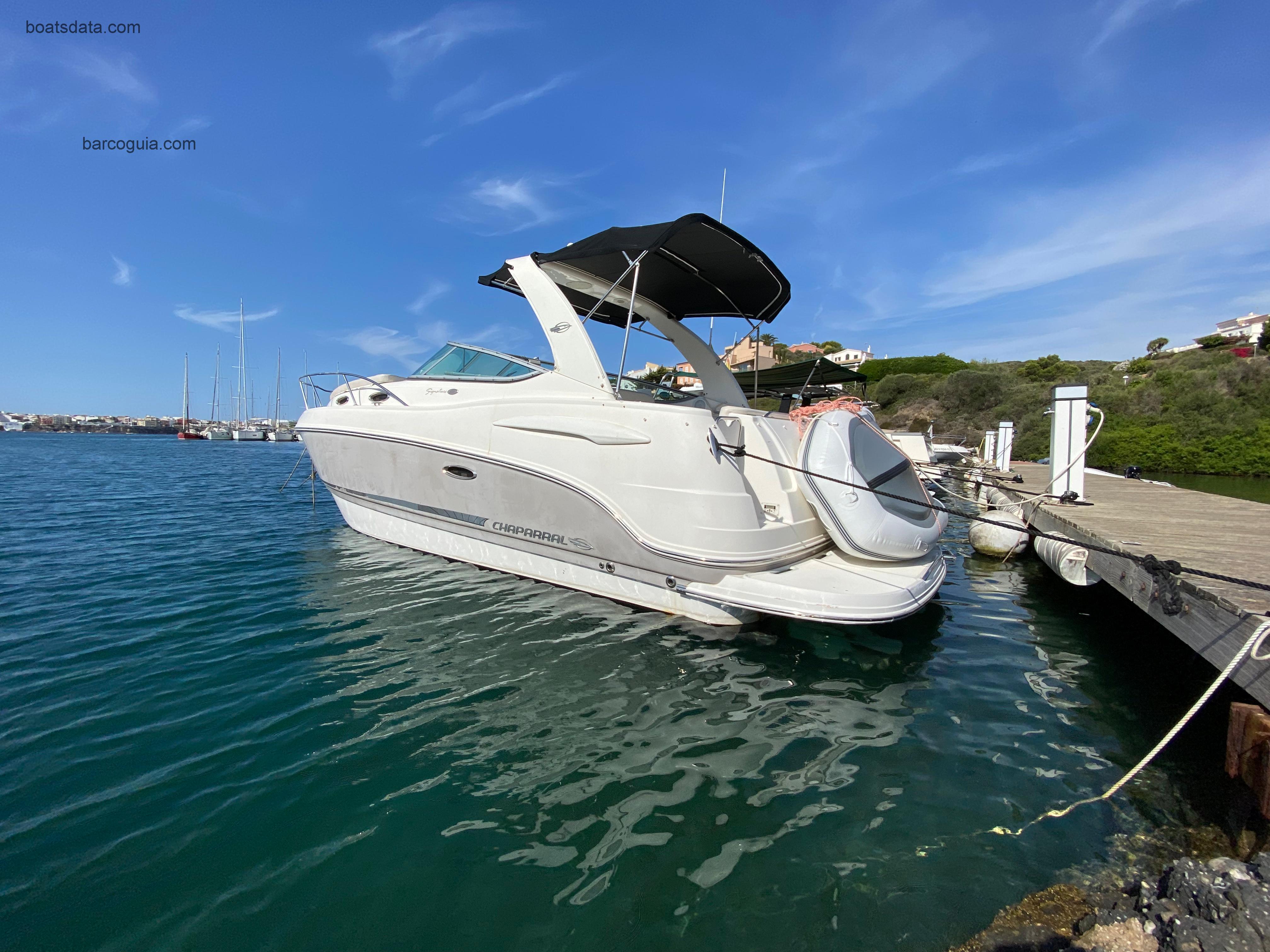 Chaparral 280 Signature ficha tecnica 