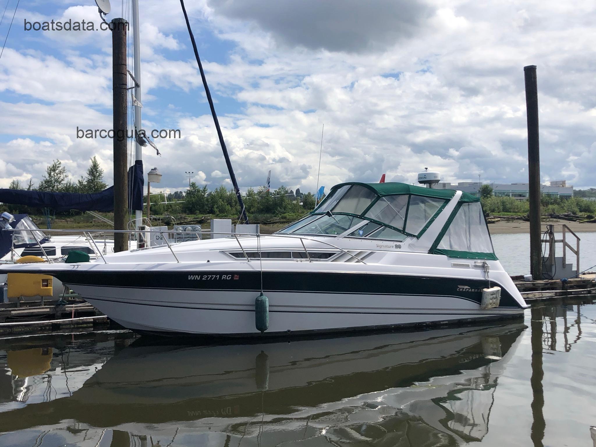 Chaparral Signature 29 ficha tecnica 