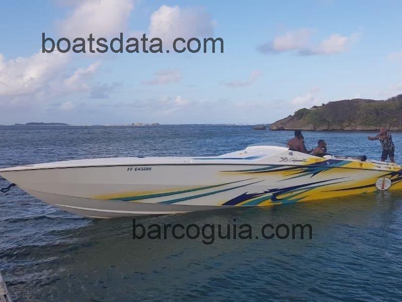 Cigarette 38 Top Gun ficha tecnica