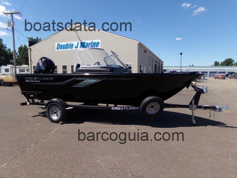 Crestliner 1650 Fish Hawk ficha-técnica e avaliações