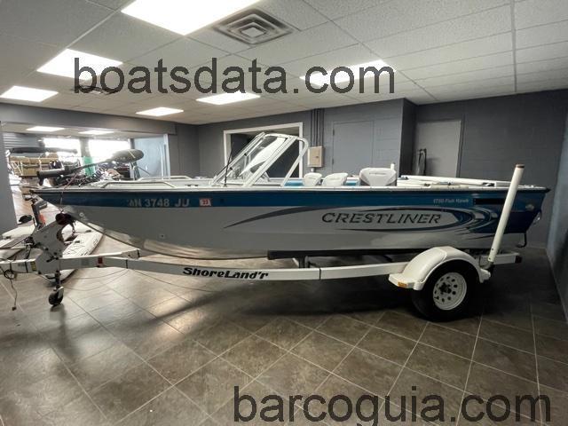 Crestliner 1750 Fish Hawk ficha tecnica