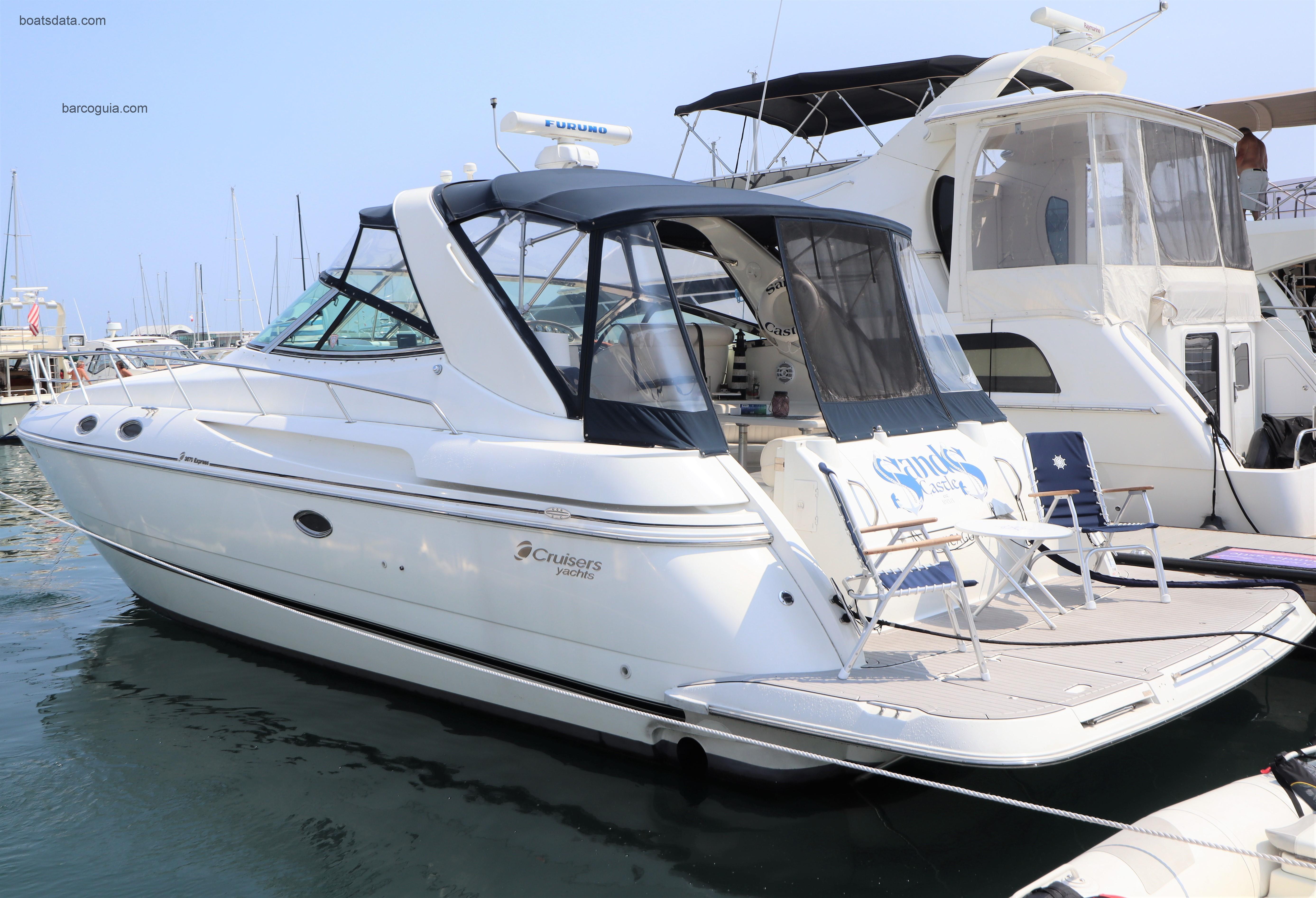 Cruisers Yachts 3870 Express ficha tecnica 