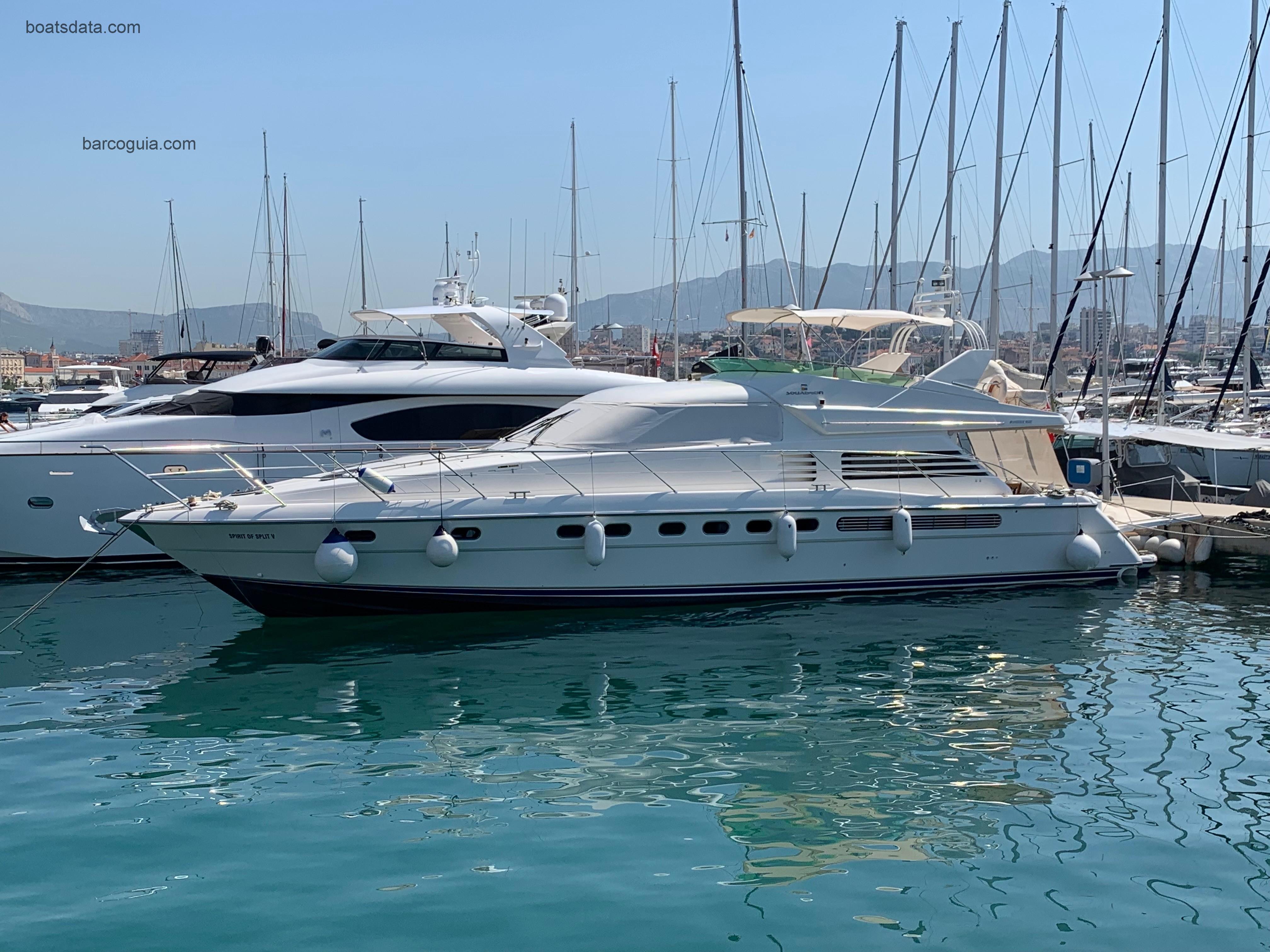 Fairline 65 Squadron ficha tecnica 
