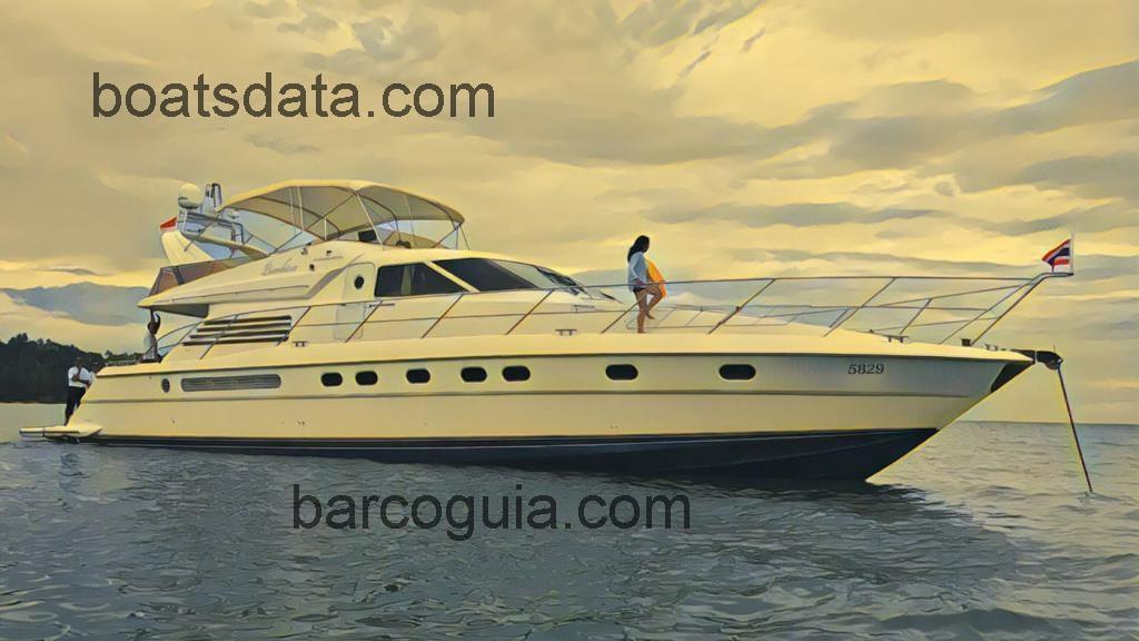 Fairline Squadron 62 ficha tecnica