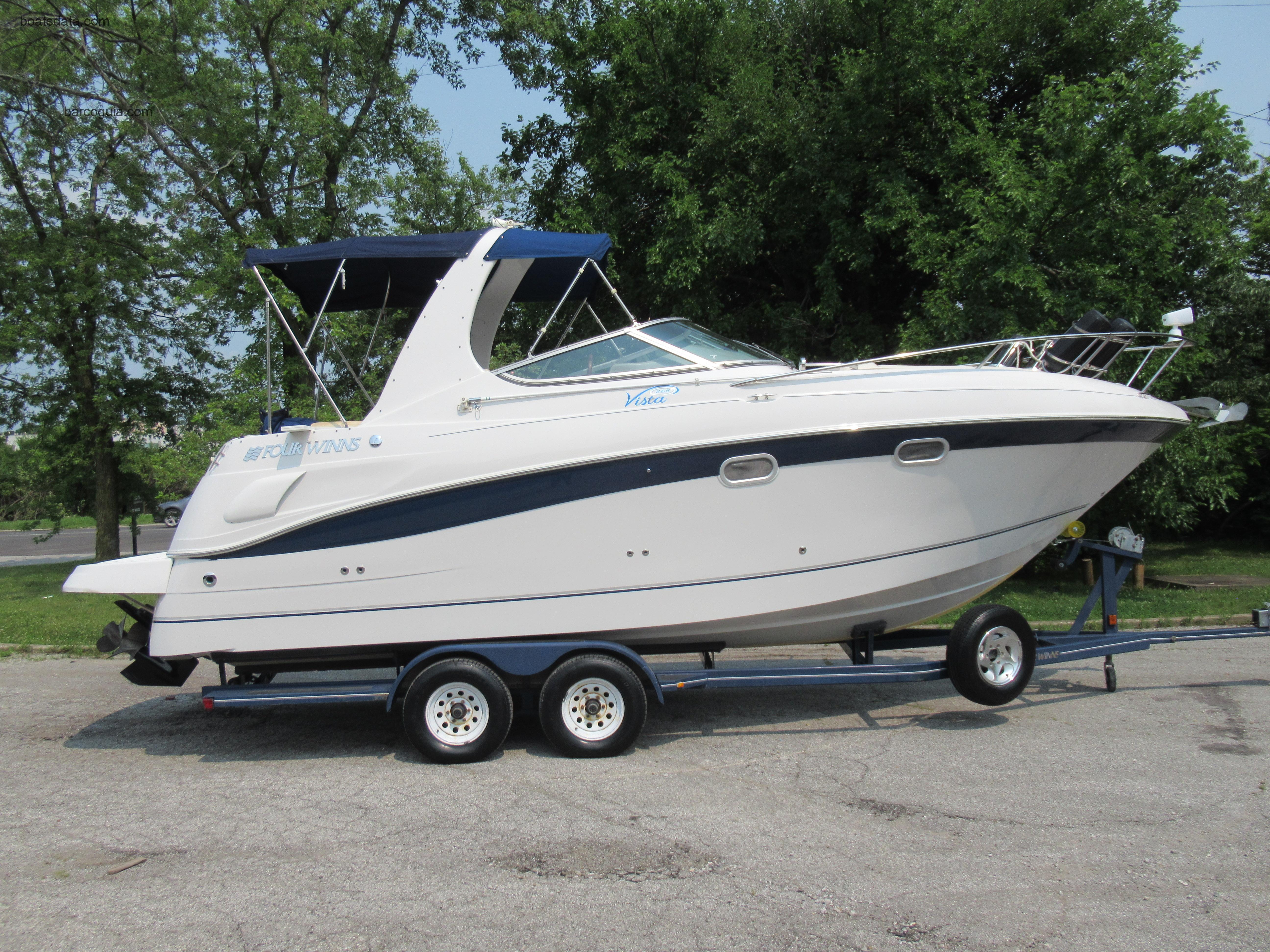 Four Winns 268 Vista ficha tecnica 