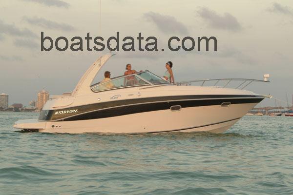 Four Winns 288 Vista ficha tecnica 