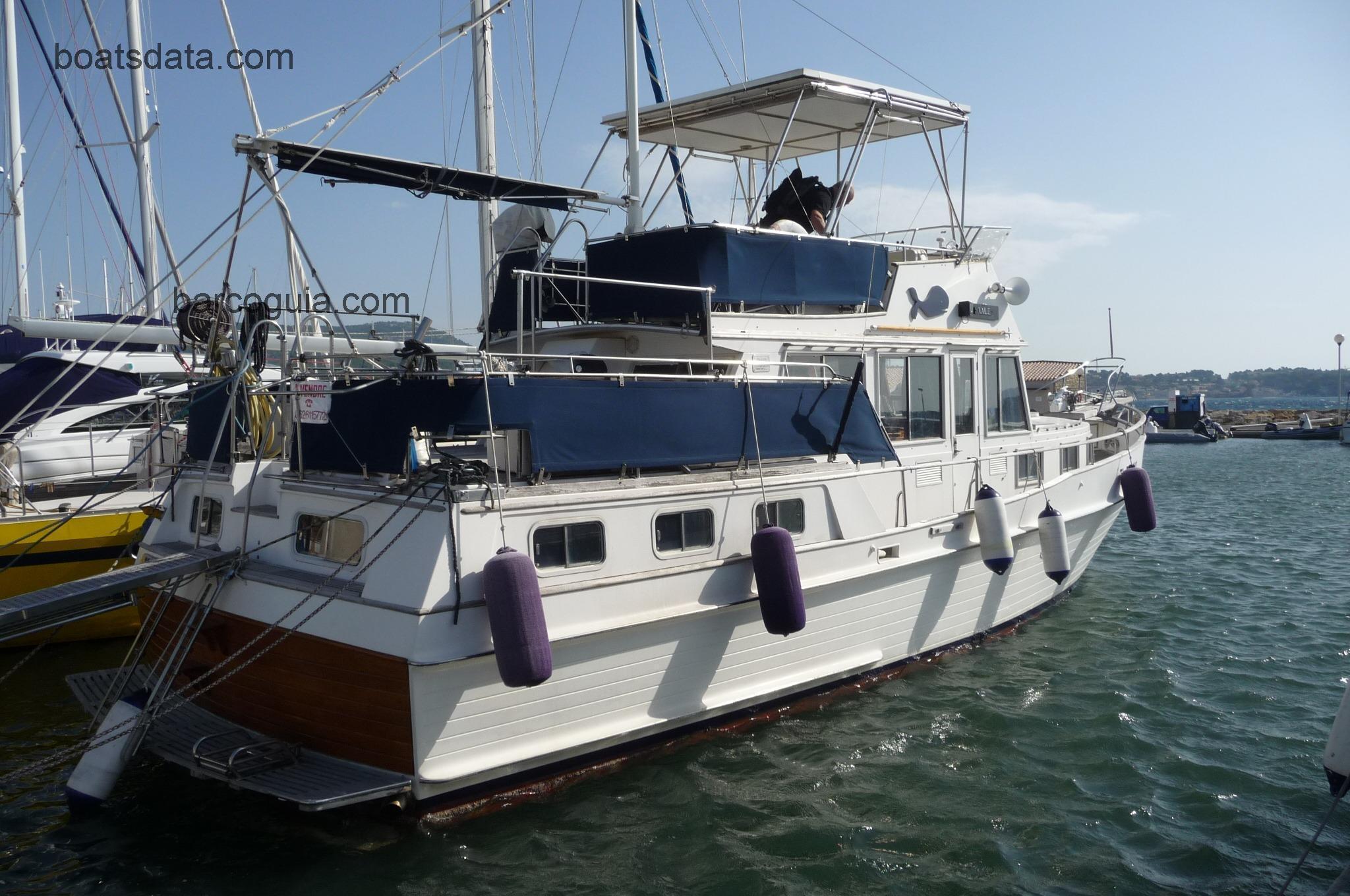 Grand Banks 42 Motor Yacht ficha tecnica 