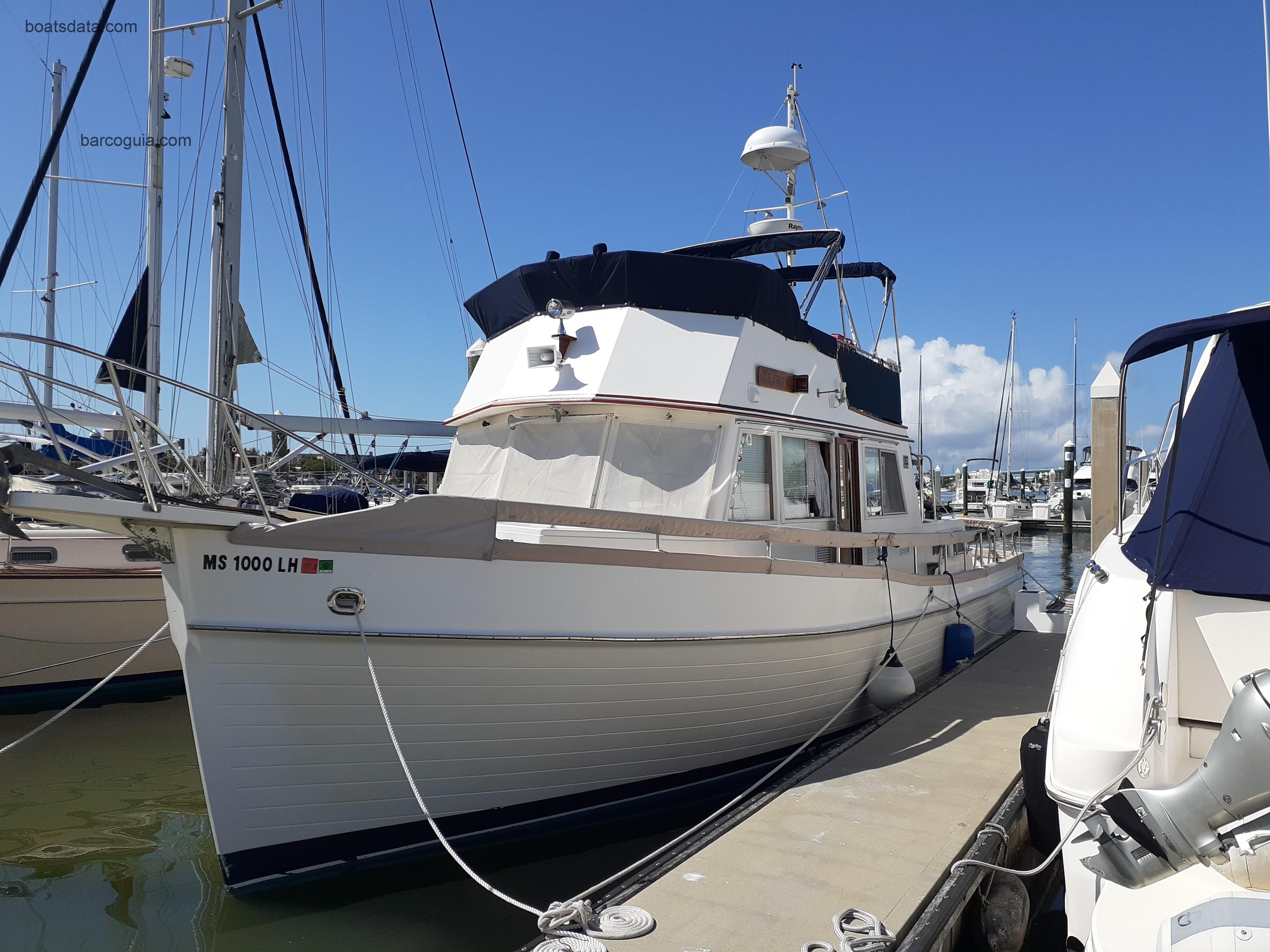Grand Banks Classic 42 ficha tecnica