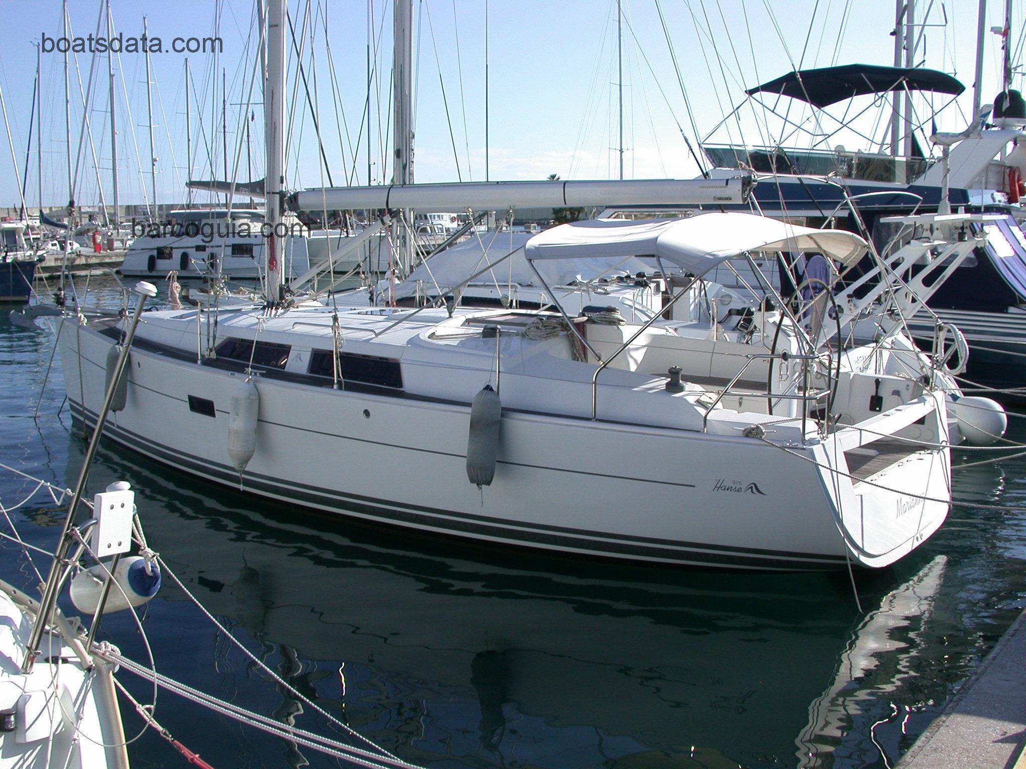 Hanse 375 ficha-técnica e avaliações