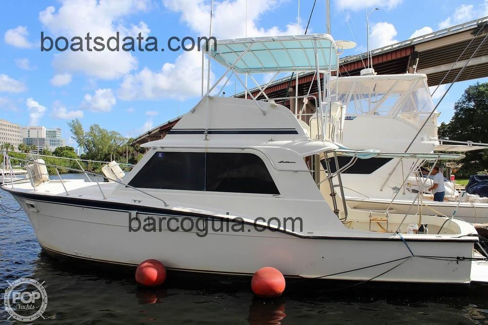 Hatteras 36 Convertible ficha tecnica 