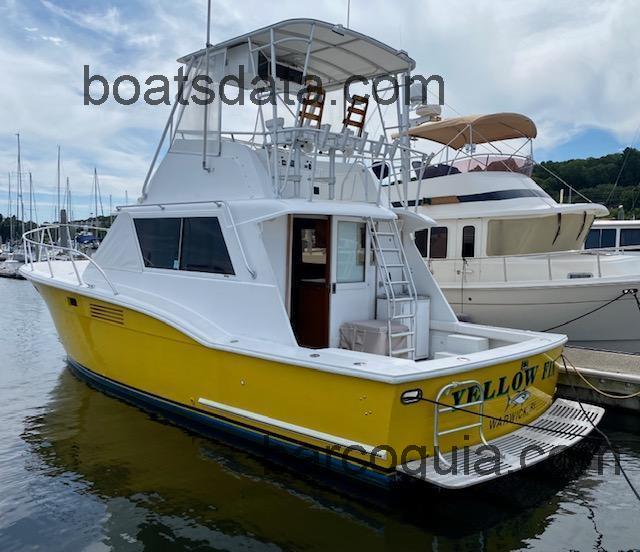 Hatteras 38 Convertible avaliação e ficha técnica