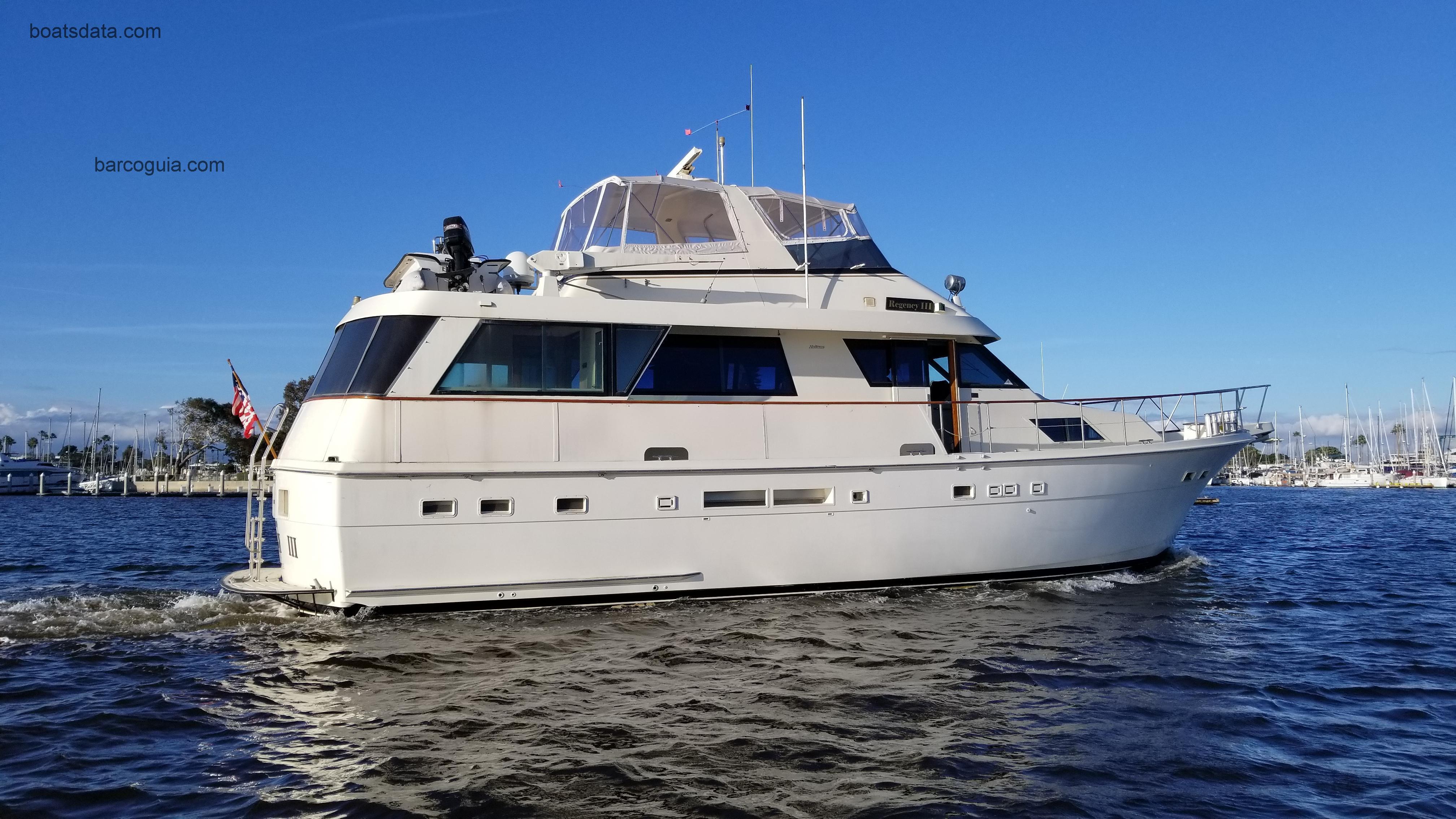 Hatteras 60 Motor Yacht ficha tecnica 