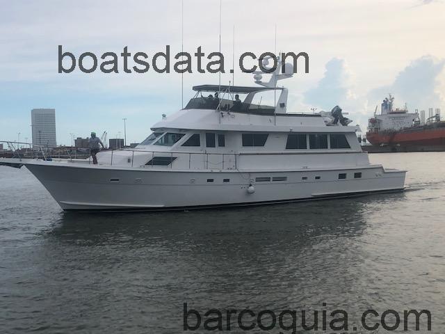 Hatteras 74 ficha tecnica