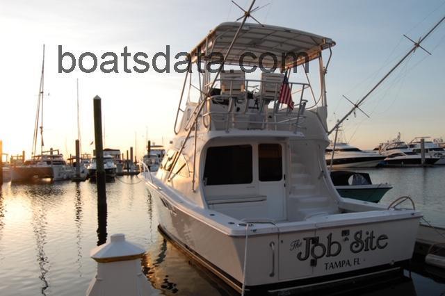 Luhrs 36 Convertible ficha tecnica 