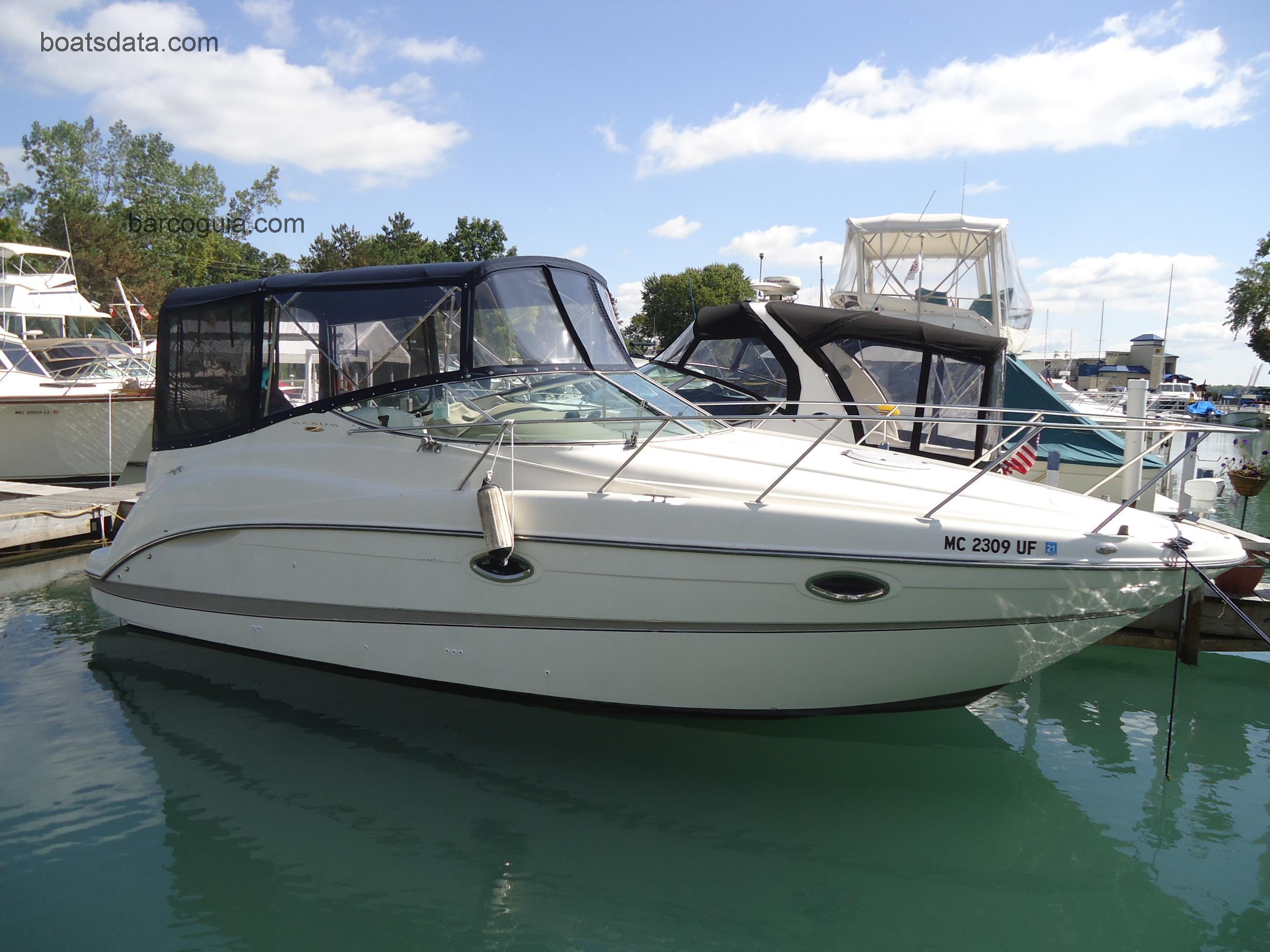 Maxum 2700 SE ficha tecnica