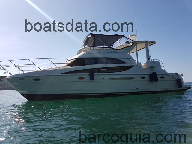 Meridian 459 Motoryacht ficha tecnica