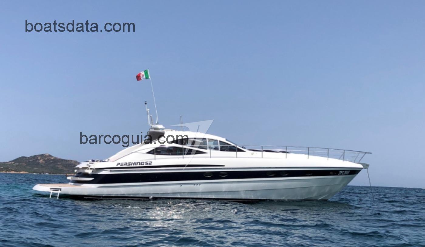 Pershing 52 ficha tecnica