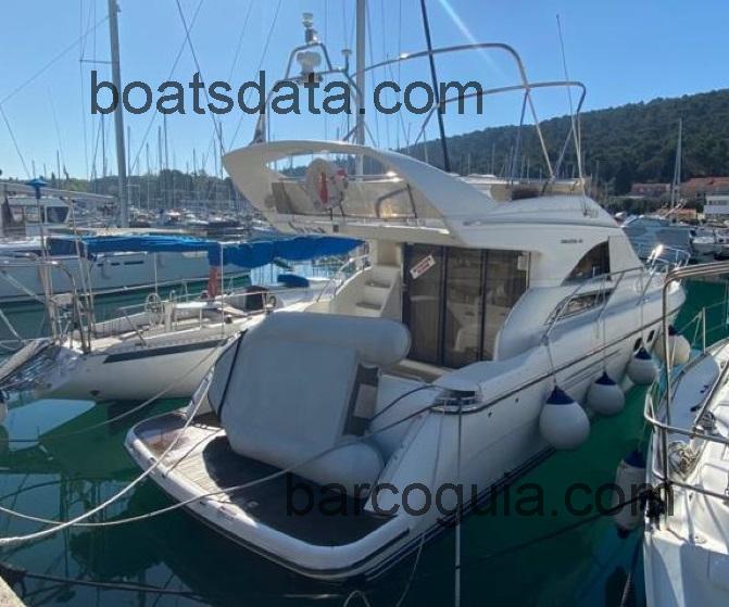 Princess 40 Fly ficha tecnica 