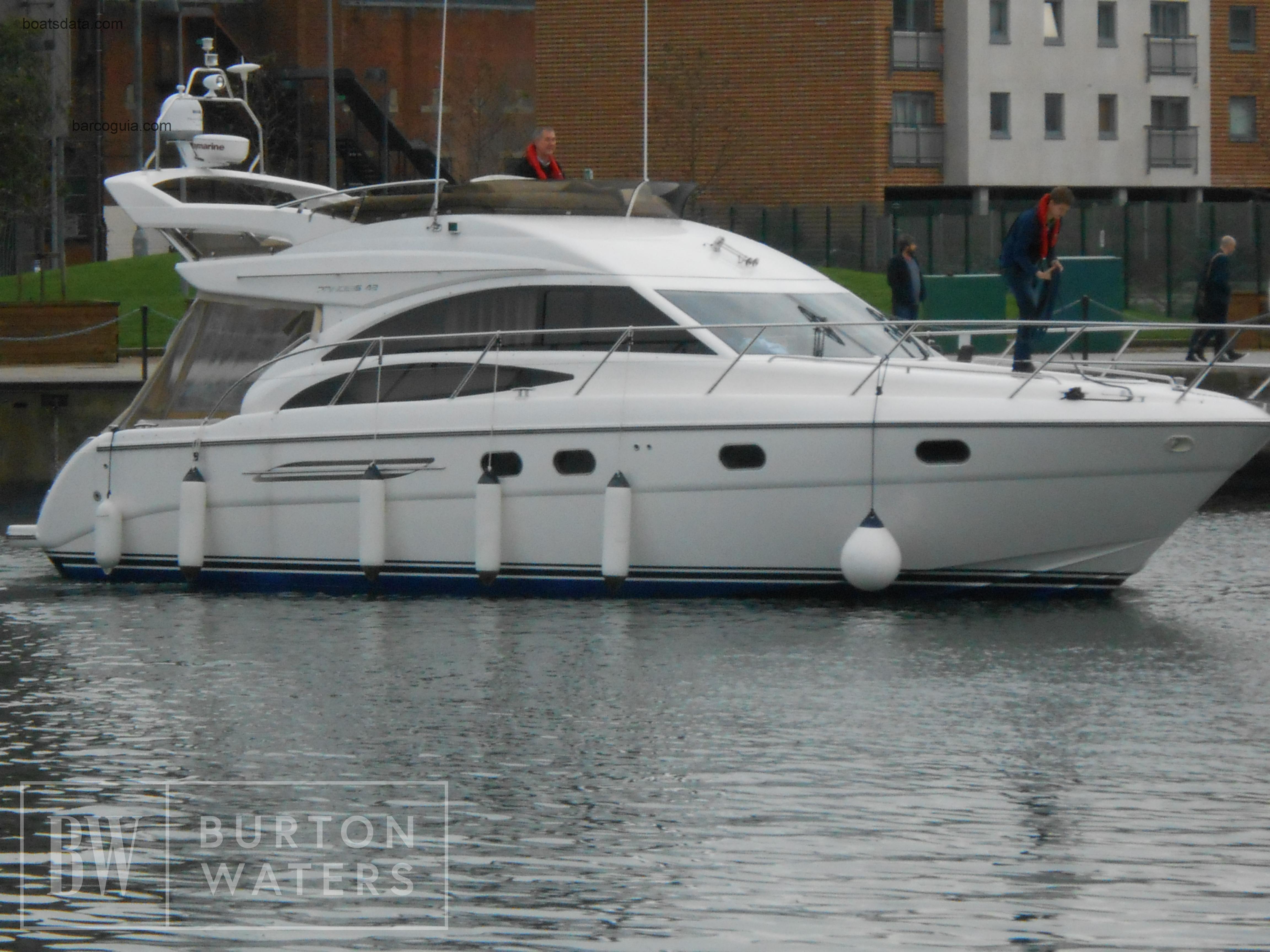 Princess 42 ficha tecnica 