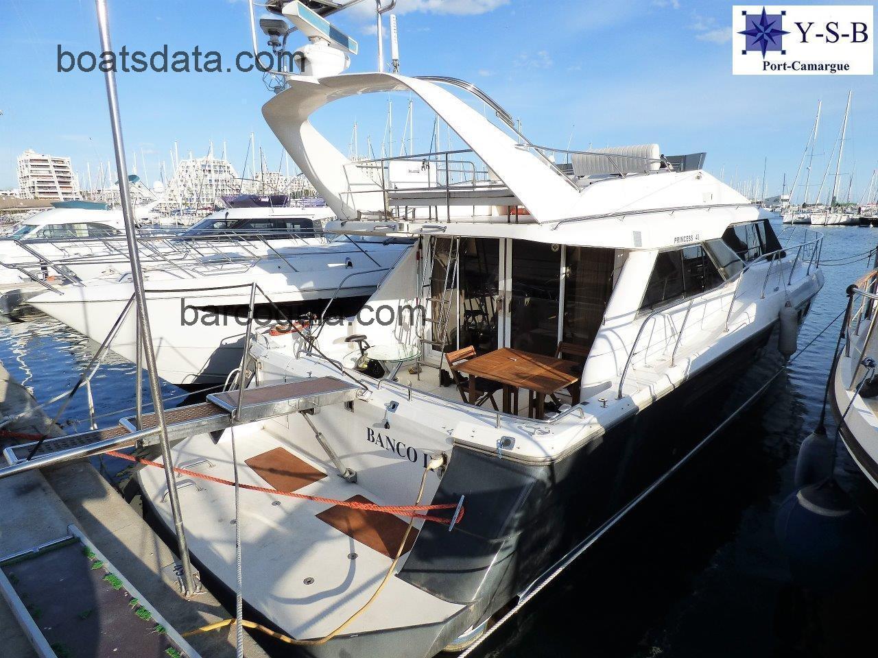 Princess 48 FLY ficha tecnica 