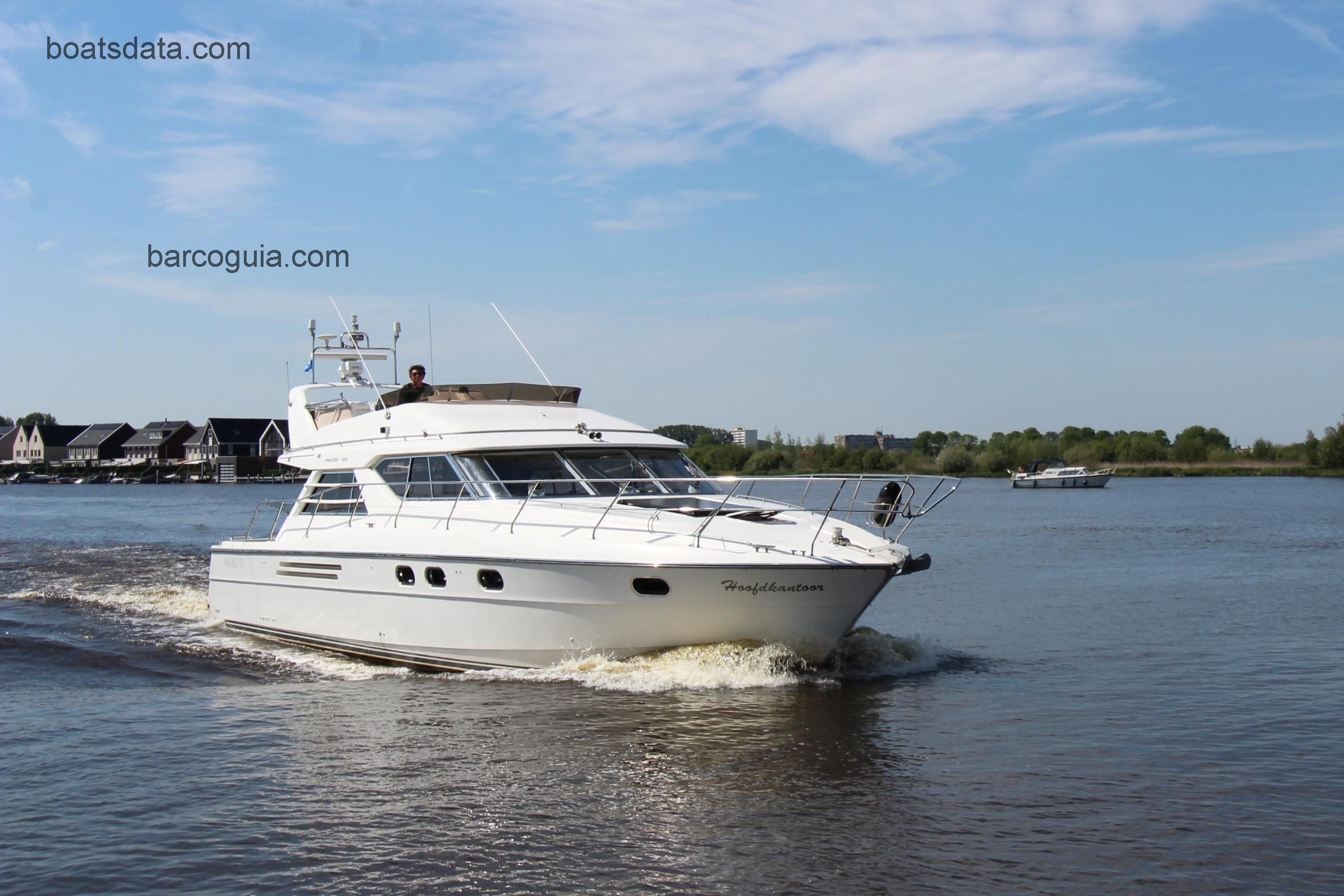Princess 50 Flybridge ficha tecnica
