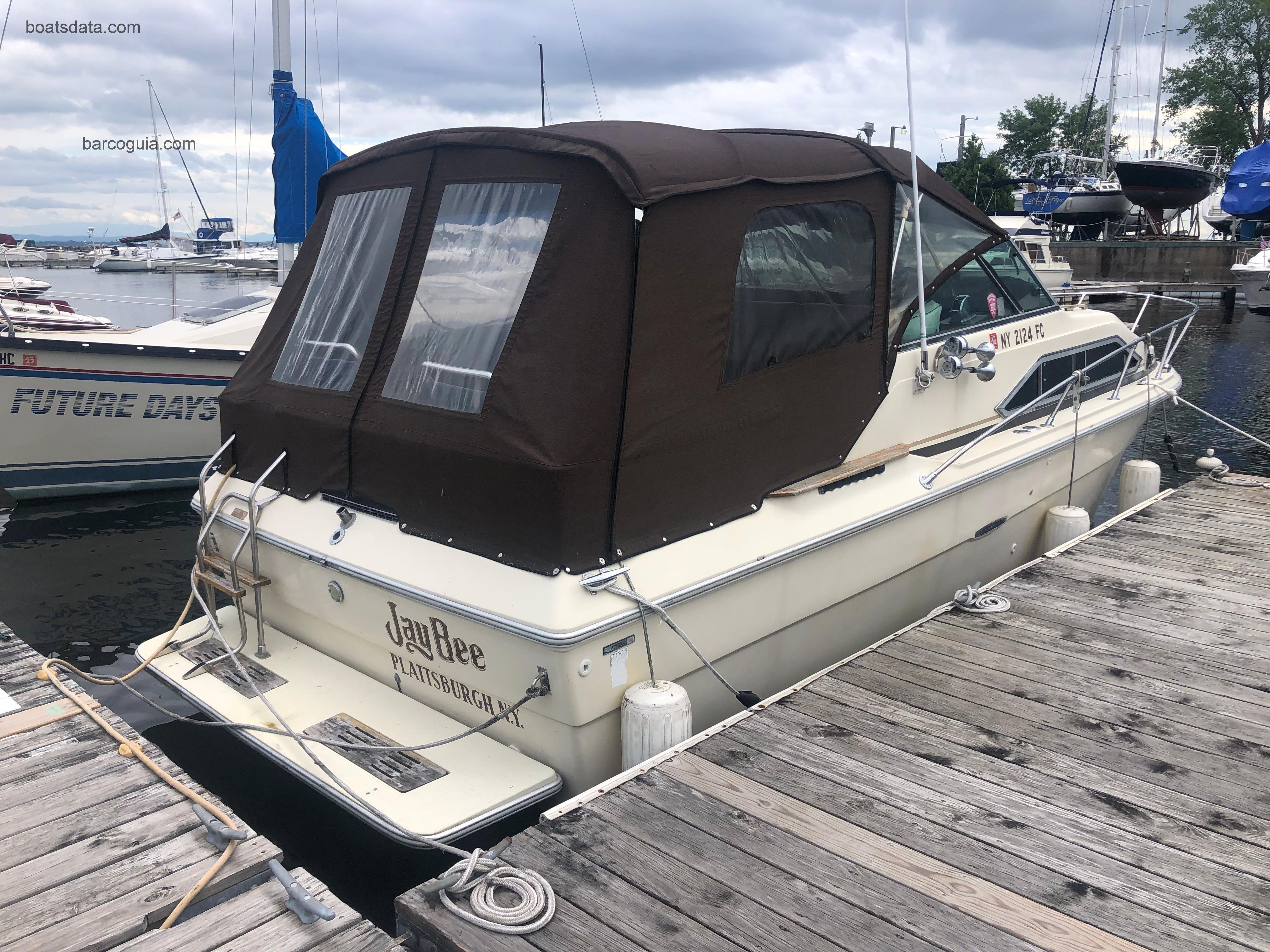 Sea Ray 245 ficha tecnica 