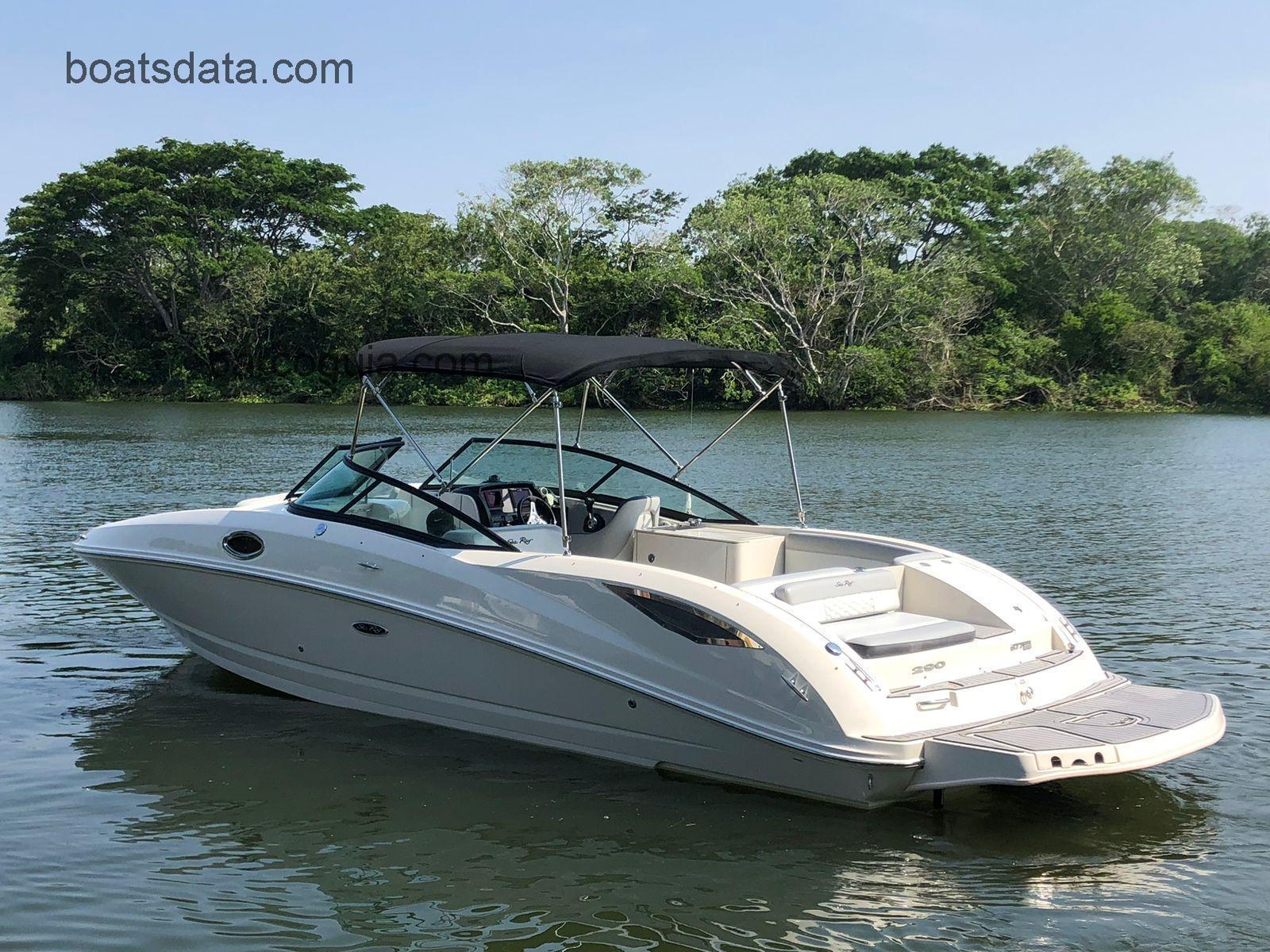 Sea Ray 290 Sundeck ficha-técnica e avaliações