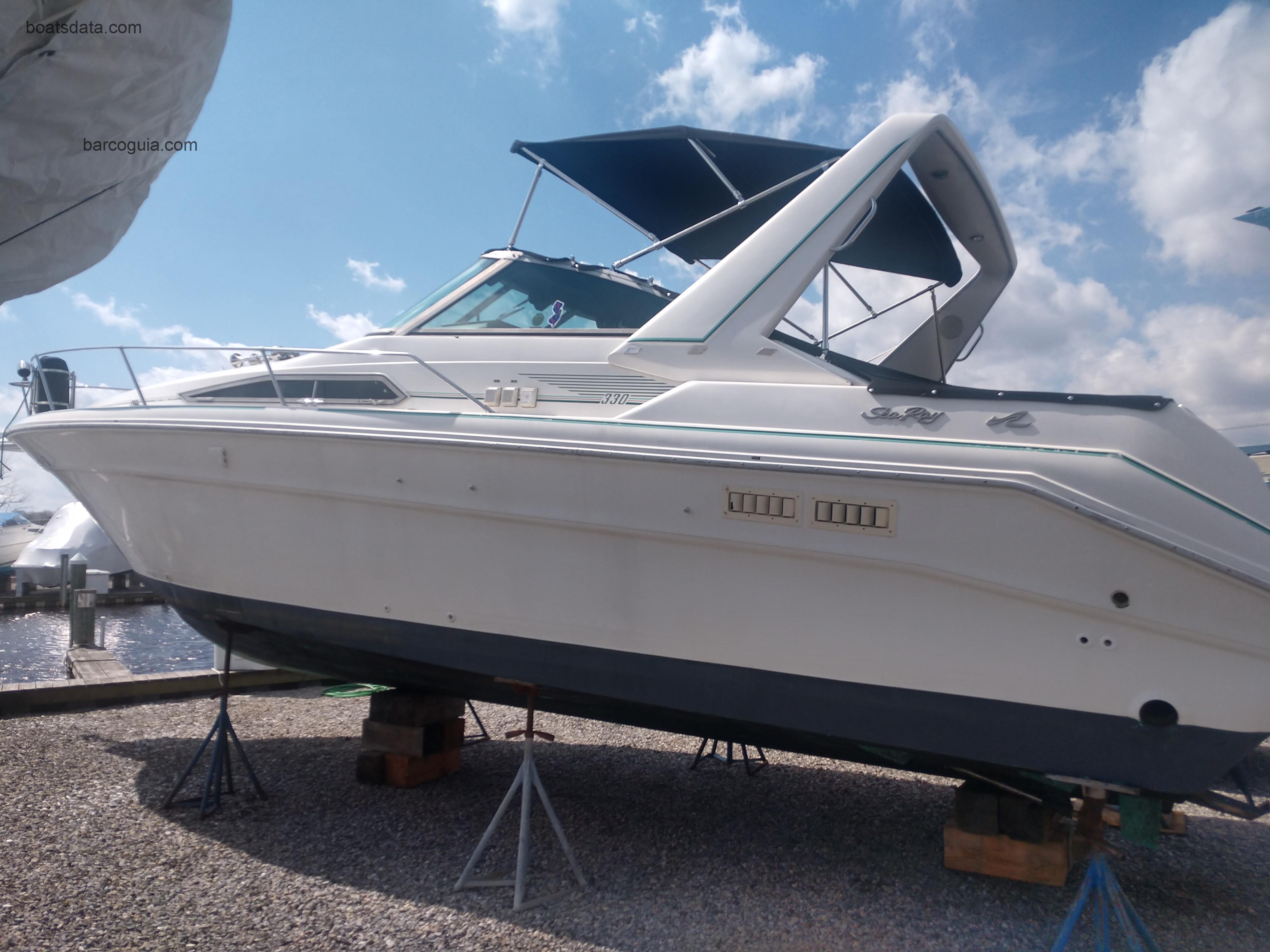 Sea Ray 330 Sundancer ficha tecnica 