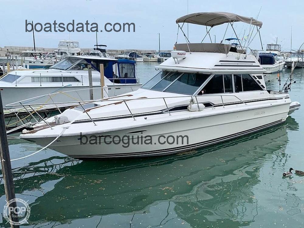 Sea Ray 340 Sedan Bridge avaliação e ficha técnica