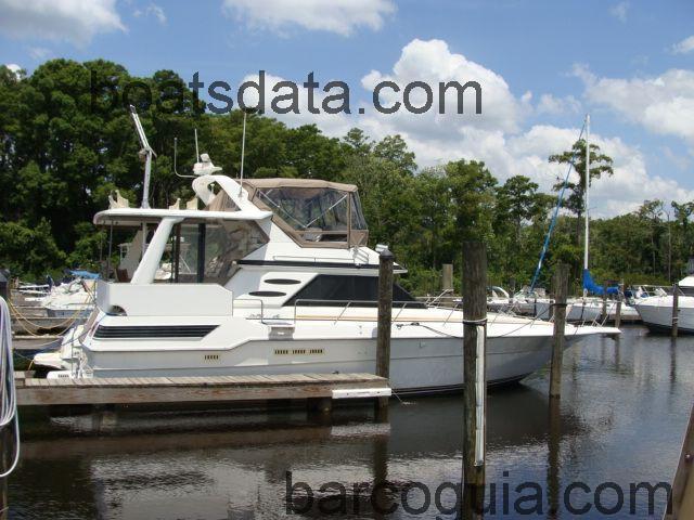Sea Ray 440 Aft Cabin avaliação e ficha técnica