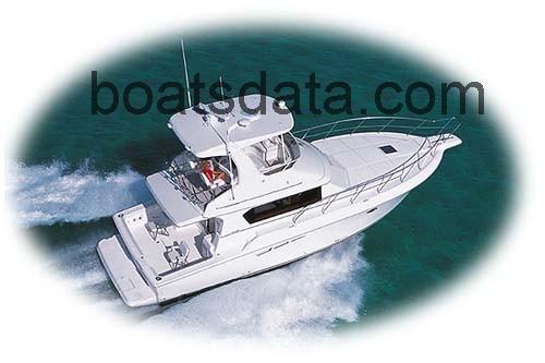 Silverton 42 Convertible ficha tecnica