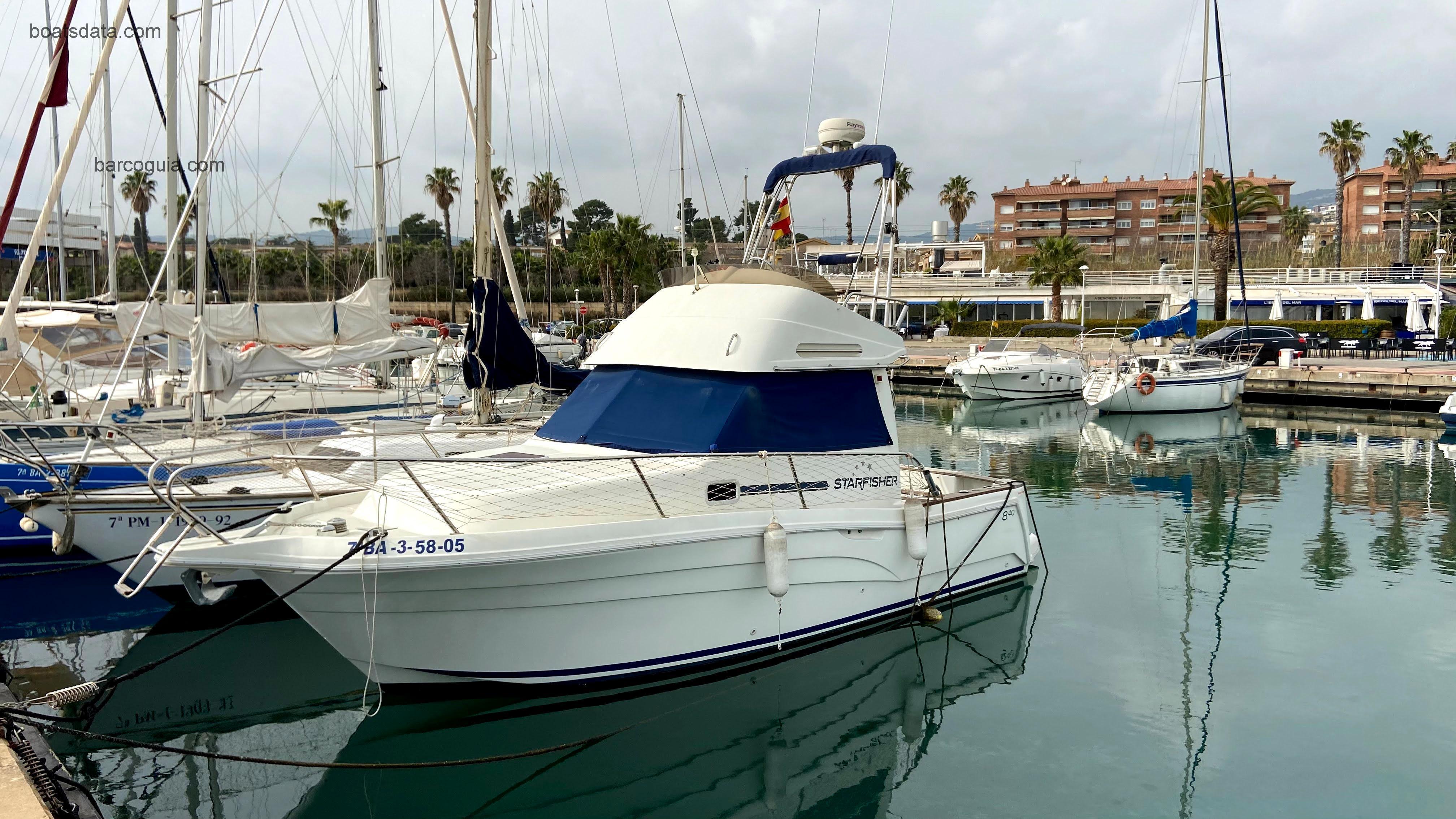 Starfisher 840 Flybridge avaliação e ficha técnica