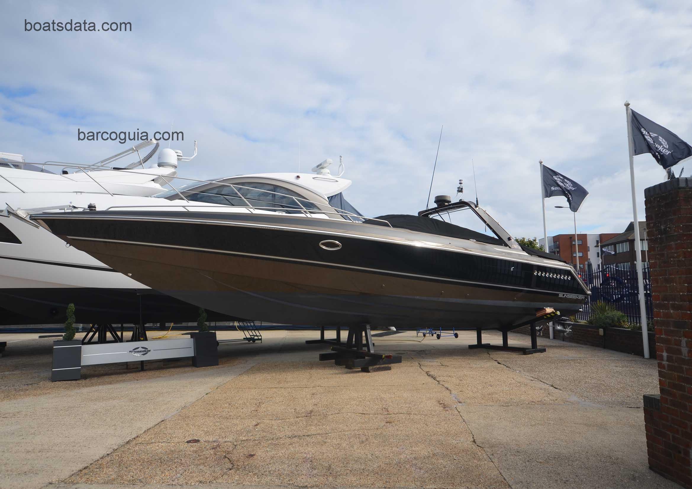 Sunseeker Thunderhawk 43 ficha tecnica