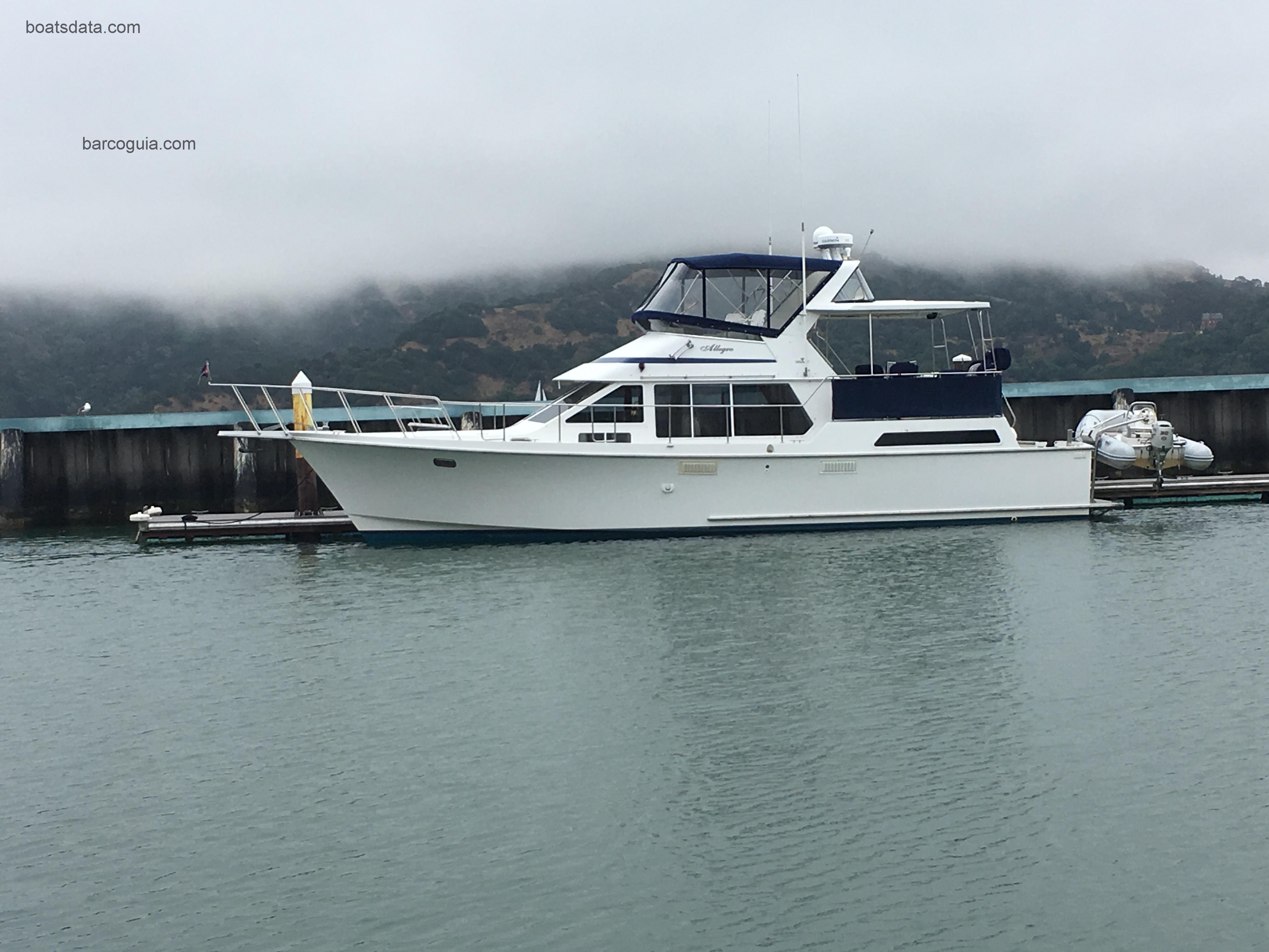 Tollycraft 44 ficha tecnica 